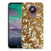 Siliconen Hoesje Nokia 3.4 Barok Goud