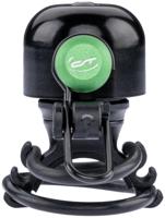 CONTEC fietsbel "diamond bing" ct mini bell diamond bing, black/green, uni