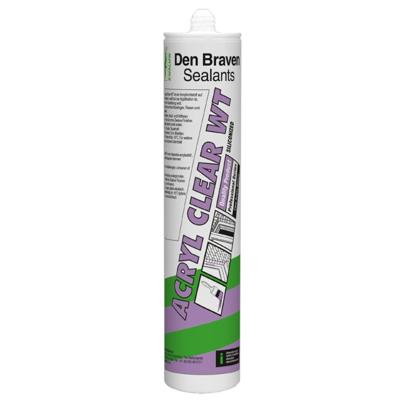 Zwaluw acryl clear wt - afdichtingskit - 310 ml koker - transparant