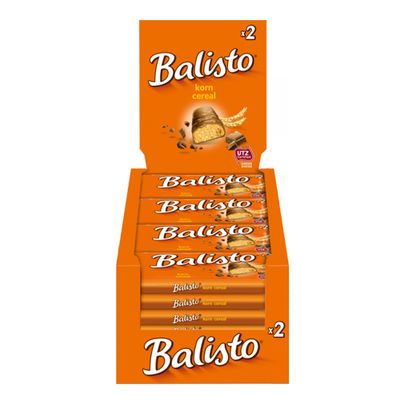 Balisto - granen mix chocoladereep - 20x 2 repen