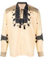 BODE chemise Eastern Mosaic en coton - Tons neutres
