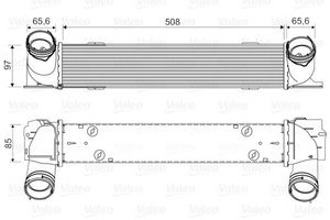 Intercooler, inlaatluchtkoeler 818553