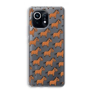 Pony: Xiaomi Mi 11 Transparant Hoesje