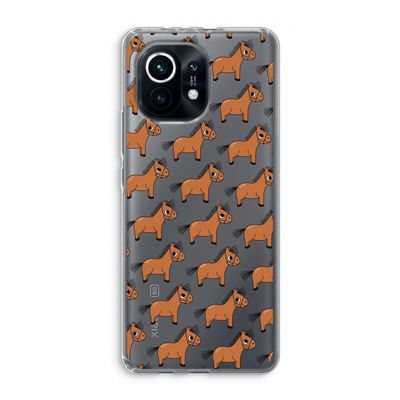 Pony: Xiaomi Mi 11 Transparant Hoesje