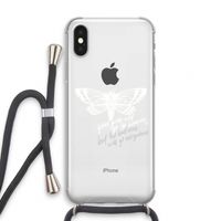 Good or bad: iPhone X Transparant Hoesje met koord
