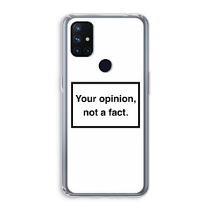 Your opinion: OnePlus Nord N10 5G Transparant Hoesje