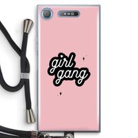 Girl Gang: Sony Xperia XZ1 Transparant Hoesje met koord