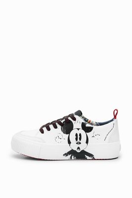Sneakers met plateauzolen Mickey Mouse - WHITE - 40