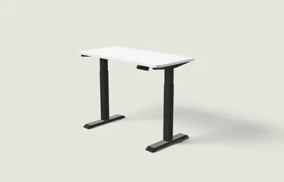 Desktronic HomeOne bureau Zwart / Wit / 120x60 cm