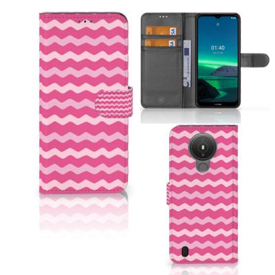 Nokia 1.4 | Telefoon Hoesje | Waves Pink