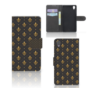 Sony Xperia Z1 Telefoon Hoesje Franse Lelie