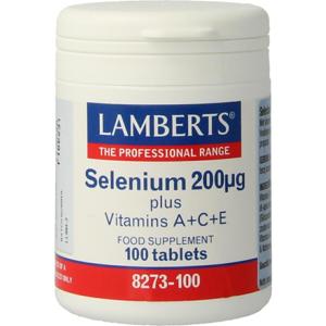 Lamberts Selenium 200mcg met vitamine A C E
