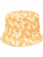 Sunnei bob réversible à logo imprimé - Jaune