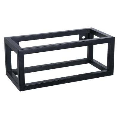Differnz Differnz handdoekhouder voor fontein 38,5x18,5x15,5 cm - zwart