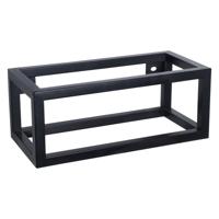 Differnz Differnz handdoekhouder voor fontein 38,5x18,5x15,5 cm - zwart