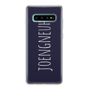 Joengneuh!: Samsung Galaxy S10 Plus Transparant Hoesje