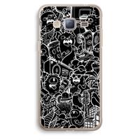 Vexx Black City : Samsung Galaxy J3 (2016) Transparant Hoesje