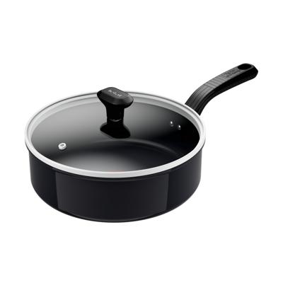 Tefal Kookgerei Tefal cook & change keramisch hapjespan 24 cm pfas-vrij met deksel keramische antiaanbaklaag geschikt voor inductie