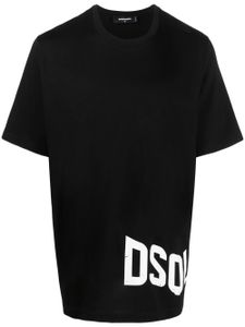 DSQUARED2 t-shirt à logo imprimé - Noir