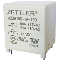 Zettler Electronics Zettler electronics Printrelais 12 V/DC 90 A 1x NO 1 stuk(s)
