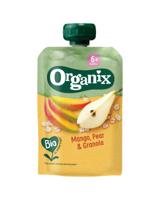 Knijpfruit mango, peer & granola 6+ mnd bio - thumbnail