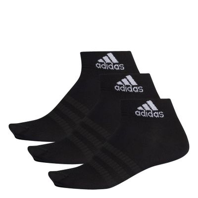 adidas Enkelsokken Cushioned 3-Pak - Zwart/Wit adidas Enkelsokken Cushioned 3-Pak - Zwart/Wit