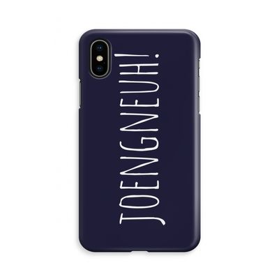 Joengneuh!: iPhone X Volledig Geprint Hoesje