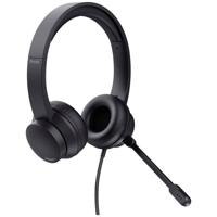 Trust HS-201 Headset Bedraad Hoofdband Kantoor/callcenter USB Type-A Zwart - thumbnail