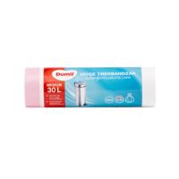 Dumil afvalzakken met trekband 30l 20 stuks Dumil afvalzakken met trekband 30l 20 stuks