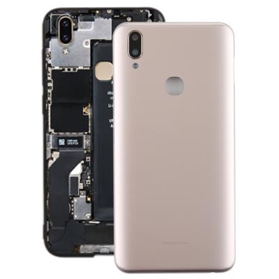 Achterste schutblad met Camera Lens Zijtoetsen voor Vivo Y85(Gold)
