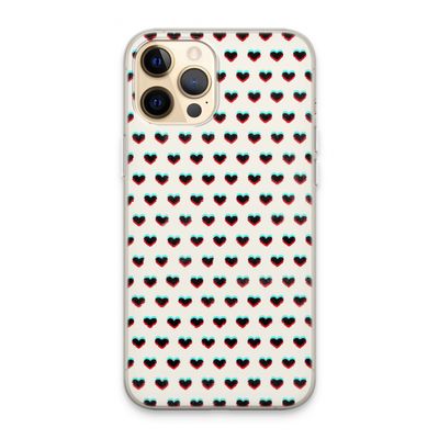 Hartjes: iPhone 13 Pro Max Transparant Hoesje