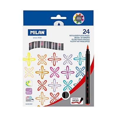 Set Viltstiften Milan Multicolour 24 Onderdelen
