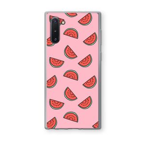 Watermeloen: Samsung Galaxy Note 10 Transparant Hoesje