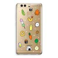 Happy bento friends: Huawei P9 Transparant Hoesje