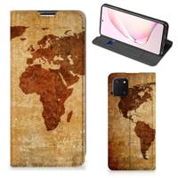 Samsung Galaxy Note 10 Lite | Book Cover | Wereldkaart