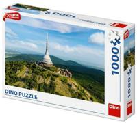 DinoToys Dino puzzel - ještěd de hoogste berg van tsjechië - 1000 stukjes
