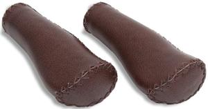 Selle Orient lederen handvatten set bruin 130 mm
