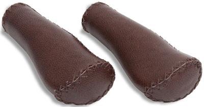 Selle Orient lederen handvatten set bruin 130 mm