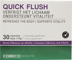 Cobeco Health Quick flush (30 caps)
