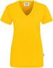 Hakro 126 Women's V-neck shirt Classic - Sun - 3XL