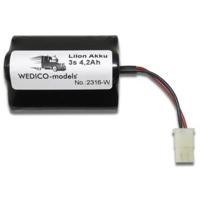 WEDICO-models Li-ion accupack 11.1 V 4200 mAh AMP