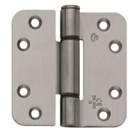 BSW glijlagerscharnier - 818 Allround - links - 89x89x3 mm - RVS