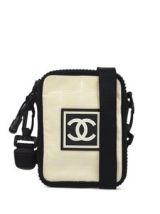 CHANEL Pre-Owned sac porté épaule Travel Sport Line (2003) - Tons neutres