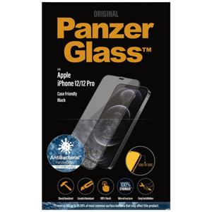 PanzerGlass Edge2Edge 2711 Screenprotector (glas) Apple iPhone 12, iPhone 12 Pro 1 stuk(s) Anti-vingerafdruk, Antibacterieel