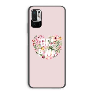 GRL PWR Flower: Xiaomi Redmi Note 10 5G Transparant Hoesje