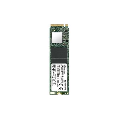 Transcend ts256gmte110s 110s pcie ssd, nvme pcie 3x4, 256gb, 3d nand, 1500/400 mb/s, 90k iops