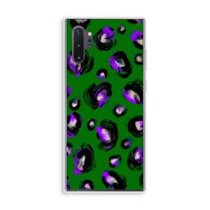 Green Cheetah: Samsung Galaxy Note 10 Plus Transparant Hoesje