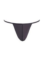 HOM - G-String - Plumes - antraciet, Maat:2XL