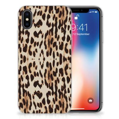 Apple iPhone X | Xs | TPU Hoesje | Leopard
