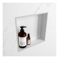 Wandnis Solid Surface Easy | In- en opbouw | 30x30x8 cm | 1 vak | Jeans